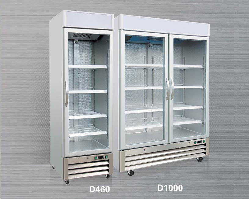 機組下置風冷立式冷凍展示柜系列