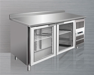 國際雙玻璃門靠背平臺(tái)雪柜