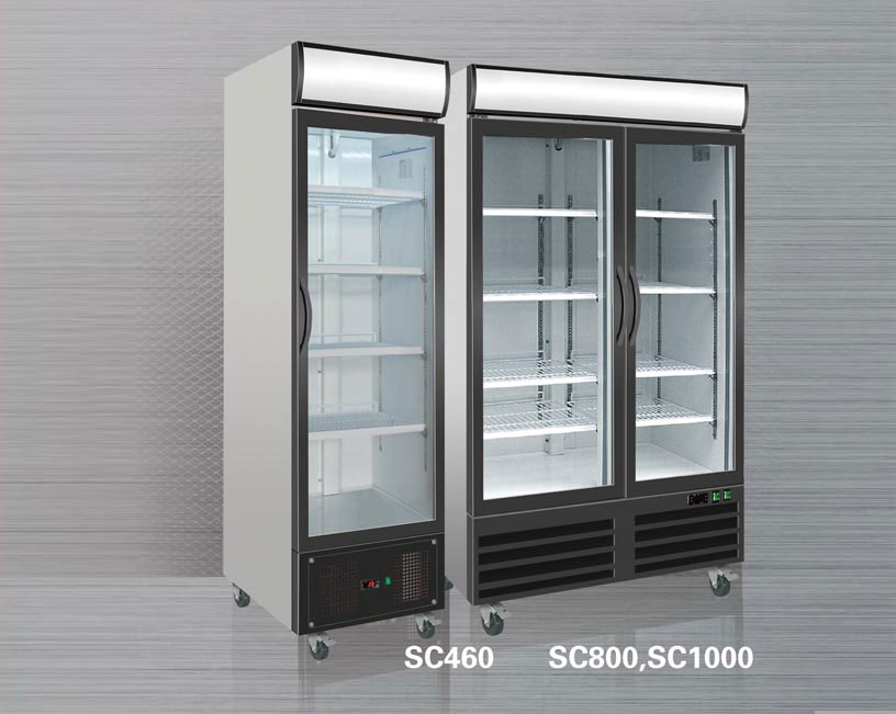 機(jī)組下置風(fēng)冷立式冷藏展示柜系列